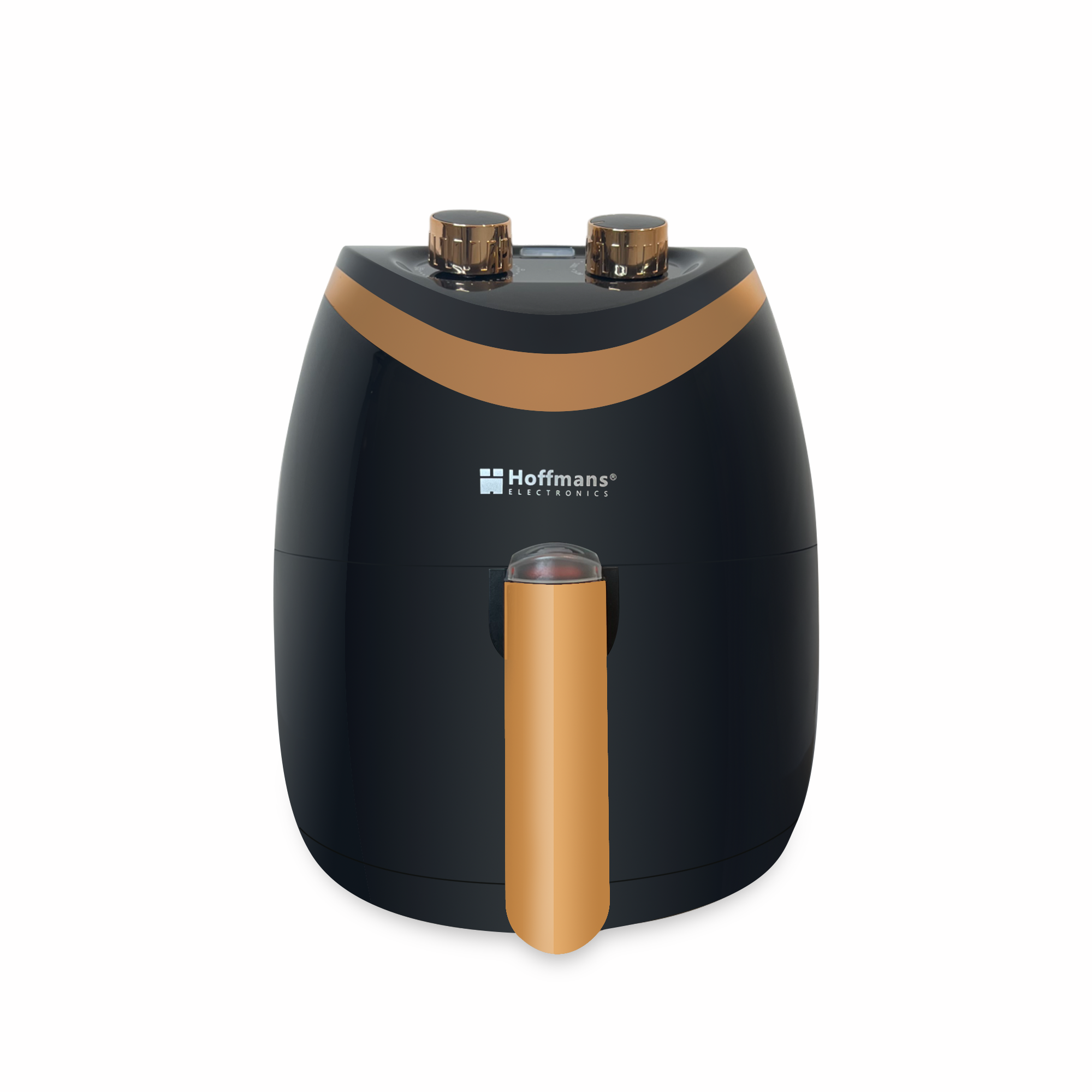 Air Fryer HOFFMANS 776A - Friteuza cu Aer Cald, Fara Ulei, Capacitate 6L, 2400W, Negru