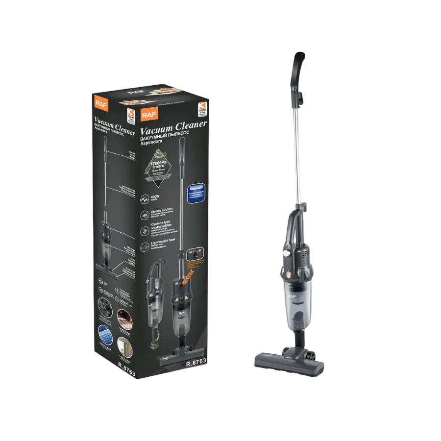 Aspirator 2-în-1 RAF R.8763, 600W, Filtru HEPA, Portabil