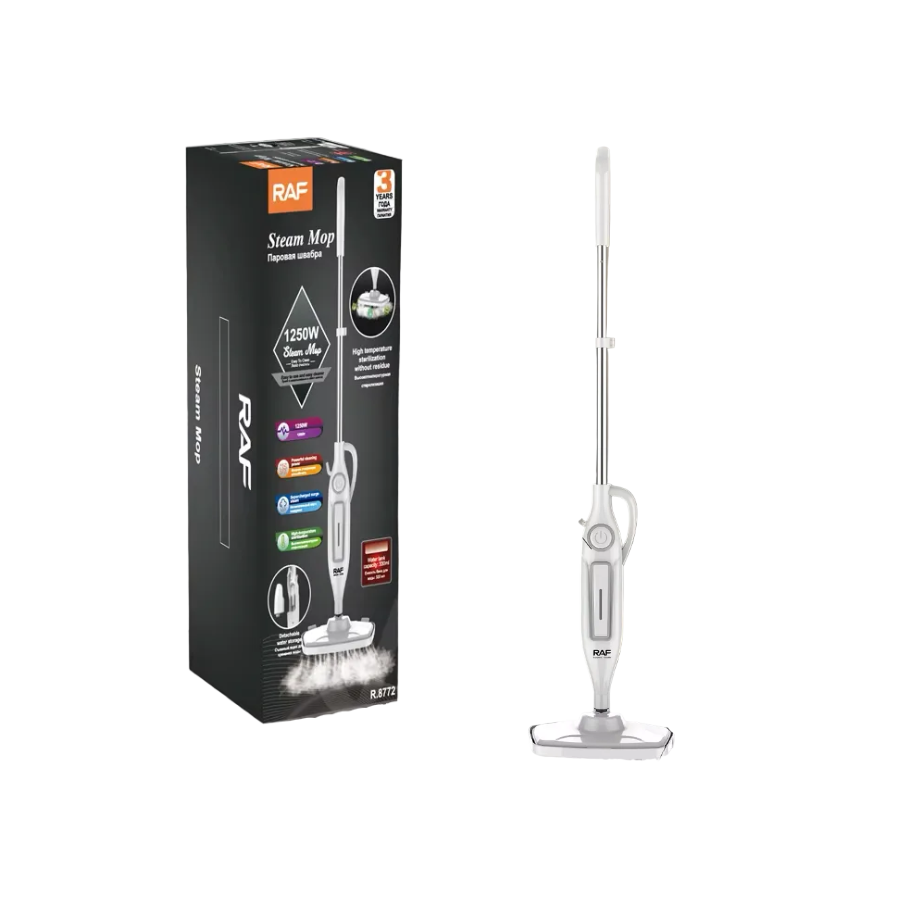 Mop cu Abur Electric RAF R.8772, 1250W, cu 7 Capete