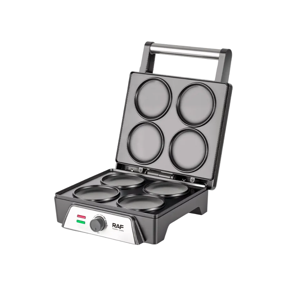 Aparat De Facut mini Waffle, mini Clatite Si Gogosi RAF 2520 - Strat Antiaderent, 1600W