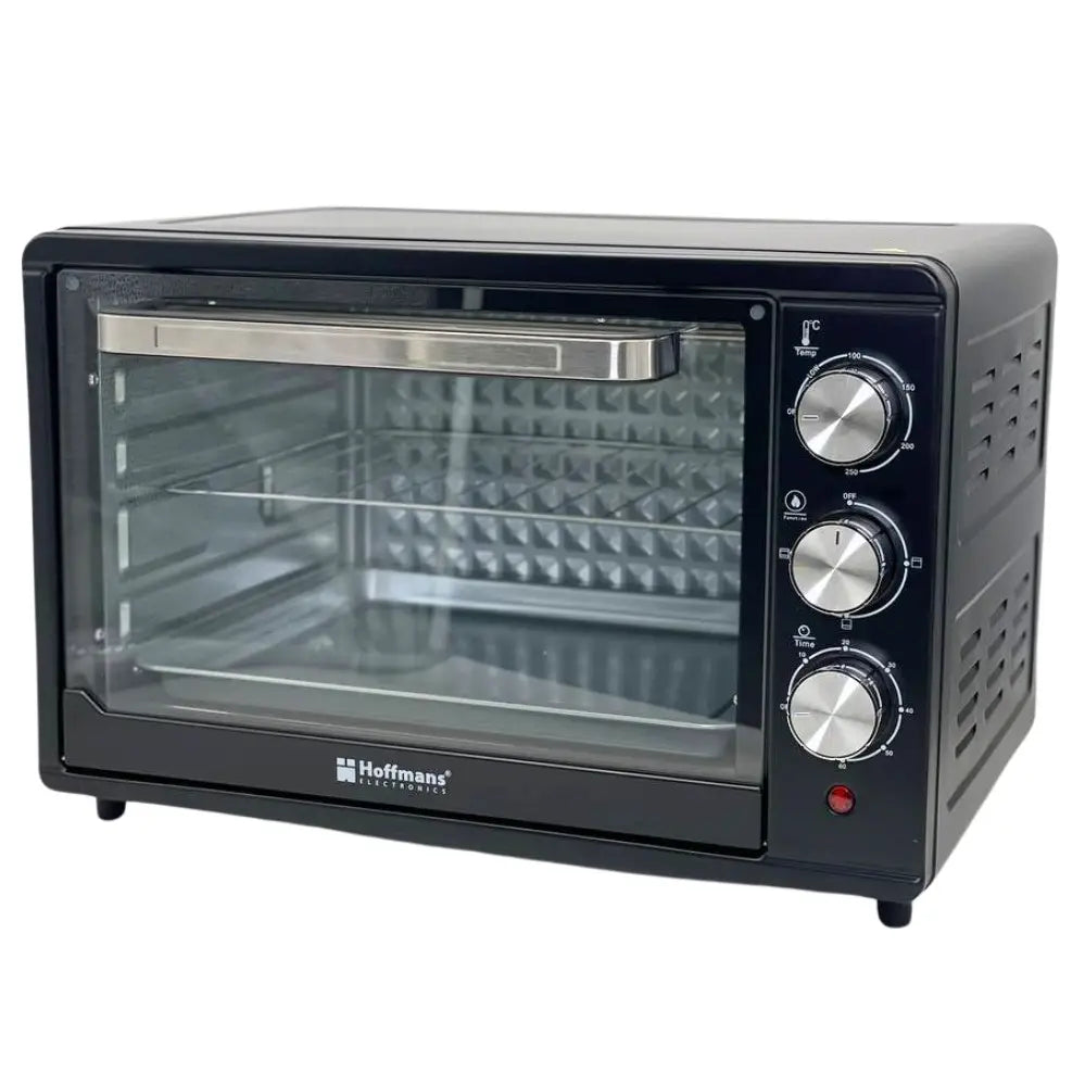 Cuptor Electric Hoffmans HM-751. 55L, 2000W - Temporizator, Functie Oprire, Termostat + Accesorii