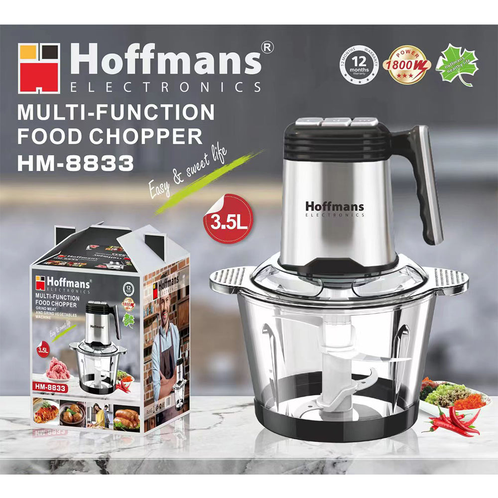 Tocător Electric Hoffmans HM-8833, 3.5L, 1800W
