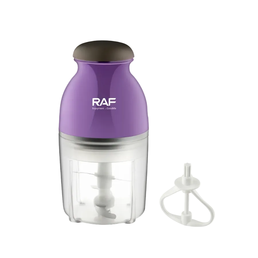 Tocator si Macinator Electric de Alimente RAF 332 2in1, Capacitate 1L