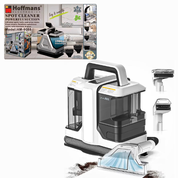 Aspirator cu spalare Hoffmans HM-9088, 800 W, putere aspirație 16 kPa, argintiu-negru, 1820 ml