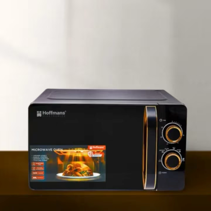 Cuptor Cu Microunde Hoffmans HM-765, Capacitate 20L, 700W, 5 Niveluri De Putere,
