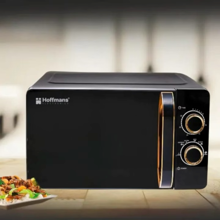 Cuptor Cu Microunde Hoffmans HM-765, Capacitate 20L, 700W, 5 Niveluri De Putere,