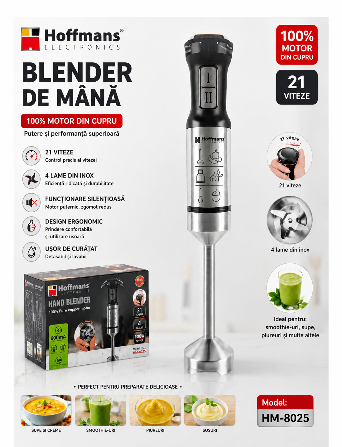 Blender Electric 1000W